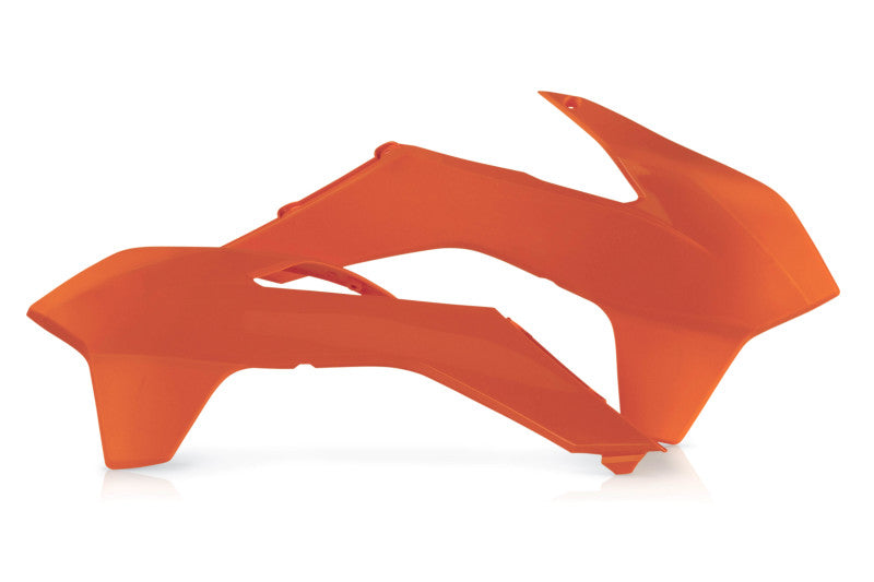 Acerbis 13-16 KTM SX125/150/ SX250/XC/ SX-F/XC-F/ EXC/XC-W/XCF-W Radiator Shroud - Orange