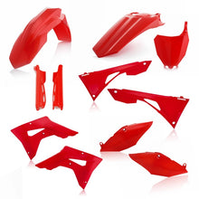 Load image into Gallery viewer, Acerbis 19-21 Honda CRF250RX/19-20 CRF450RX (Air Box Cover/ No Tank Cover) Full Plastic Kit - Red