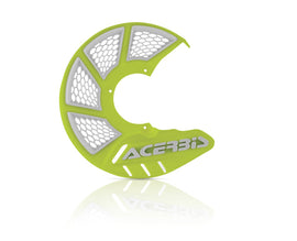 Acerbis X-Brake Vented Disc Cover - Flo-Yellow/White