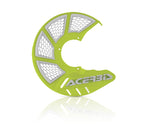 Acerbis X-Brake Vented Disc Cover - Flo-Yellow/White