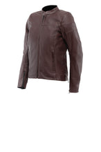 Carregar imagem no visualizador da galeria, Dainese Itinere Leather Jacket Womens Bordeaux Size - 46