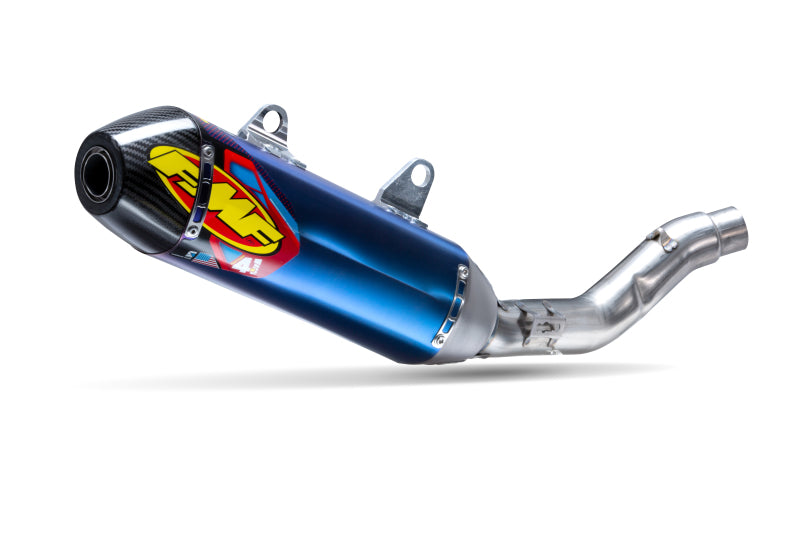 FMF Racing Kawasaki KX450F 09-11 Anod TI Factory 4.1 RCT SO Muffler w/ R. Carbon Cap