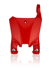 Carregar imagem no visualizador da galeria, Acerbis 21+ Honda CRF250R/250RX/ CRF450R/RX/ CRF450R-S Front Number Plate- Raptor 2 - 00 CR Red