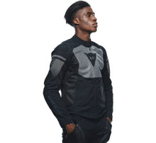Load image into Gallery viewer, Dainese Air Fast Tex Jacket Black/Gray/Gray Size - 48