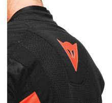 Carregar imagem no visualizador da galeria, Dainese Energyca Air Tex Jacket Black/Fluorescent-Red Size - 50