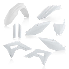 Acerbis 17-18 Honda CRF250R/ CRF450R Full Plastic Kit - White