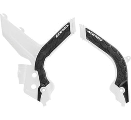 Acerbis 20-23 KTM 150-500 XCF-W/ XC-W-tpi/ EXC-tpi/ EXC-F Frame Guard X Grip - White/Black