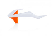 Load image into Gallery viewer, Acerbis 18+ KTM SX85/21-24 GasGas MC85 Radiator Shroud - 20 White/16 Orange