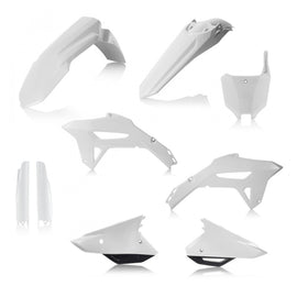 Acerbis 22+ Honda CRF250R/21-24 CRF450R Full Plastic Kit - White/Black