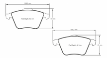 Carregar imagem no visualizador da galeria, Pagid Racing 8064 RST2 Compound Brake Pads