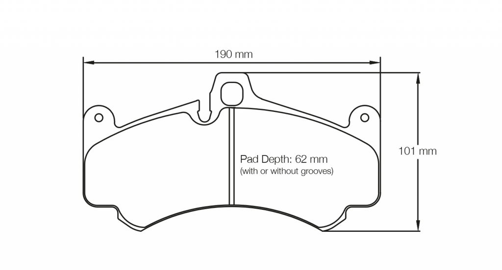 Pagid Racing 8003 RS14 Compound Brake Pads