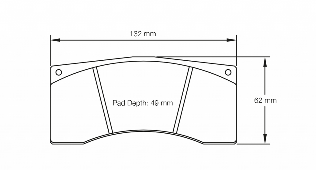 Pagid Racing 2704 RSL19 Compound Brake Pads