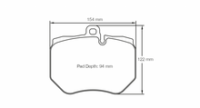 Load image into Gallery viewer, Pagid Racing 4910 RSC1 Compound Brake Pads