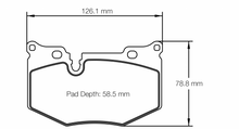 Carregar imagem no visualizador da galeria, Pagid Racing 8279 RSL1 Compound Brake Pads