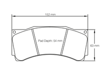 Load image into Gallery viewer, Pagid Racing 1539 RST3 Compound Brake Pads