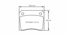 Carregar imagem no visualizador da galeria, Pagid Racing 8041 RSH29E Compound Brake Pads