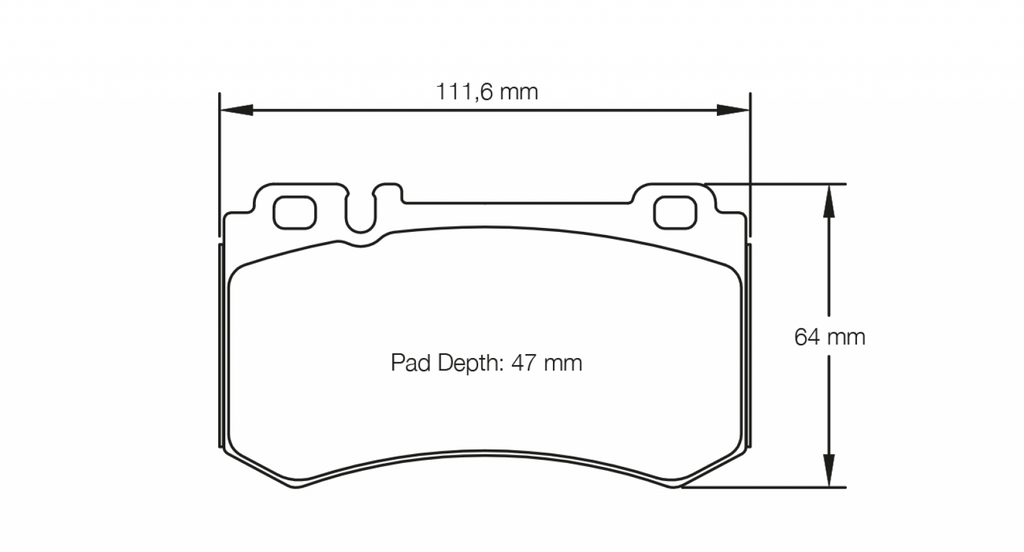 Pagid Racing 8031 RSL19 Compound Brake Pads