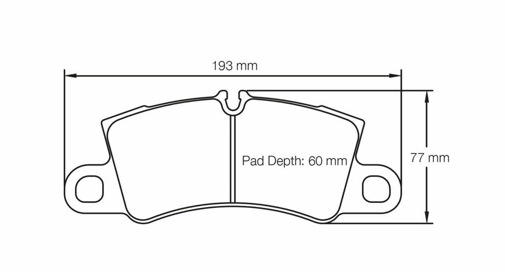 Pagid Brembo Ferrari 458 Speciale, 488 Rear Brake Pad Set