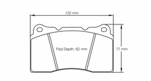 Carregar imagem no visualizador da galeria, Pagid Racing 2487 RST2 Compound Brake Pads