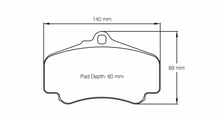 Load image into Gallery viewer, Pagid Racing 2474 RST1 Compound Brake Pads