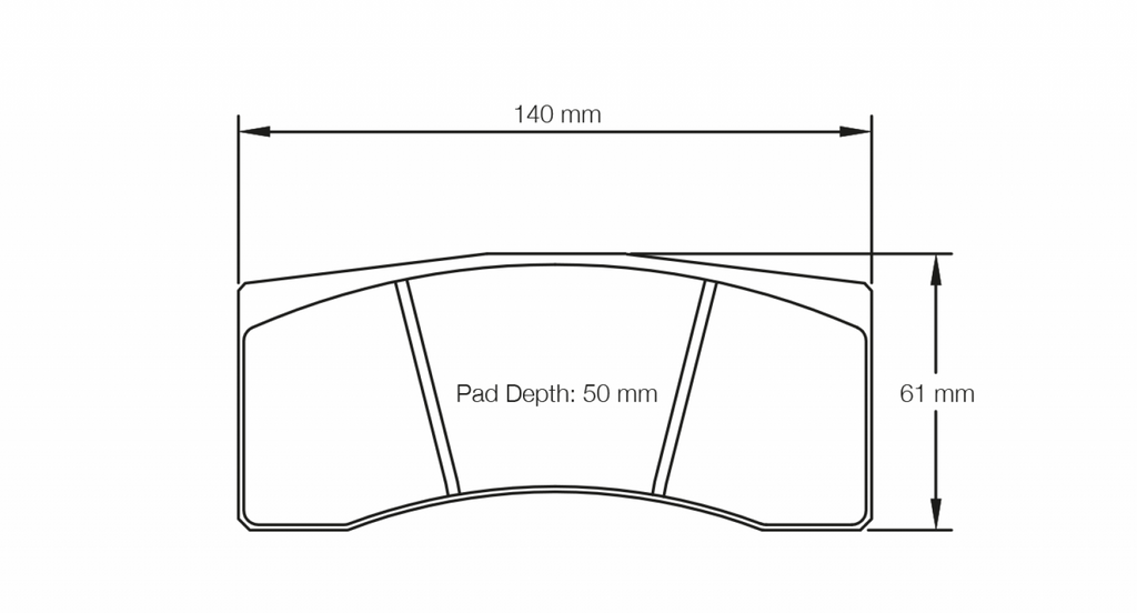 Pagid Racing 8030 RST1 Compound Brake Pads
