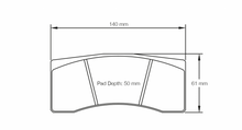 Load image into Gallery viewer, Pagid Racing 8030 RST1 Compound Brake Pads