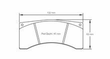 Load image into Gallery viewer, Pagid Racing 4916 RST1 Compound Brake Pads
