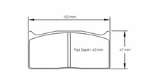Carregar imagem no visualizador da galeria, Pagid Racing 1283 RST5 Compound Brake Pads