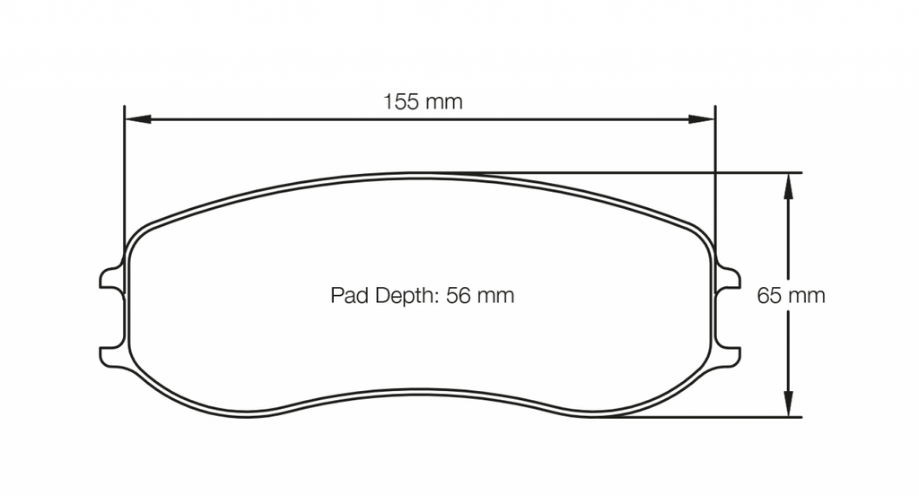 Pagid Racing 4928 RST3 Compound Brake Pads