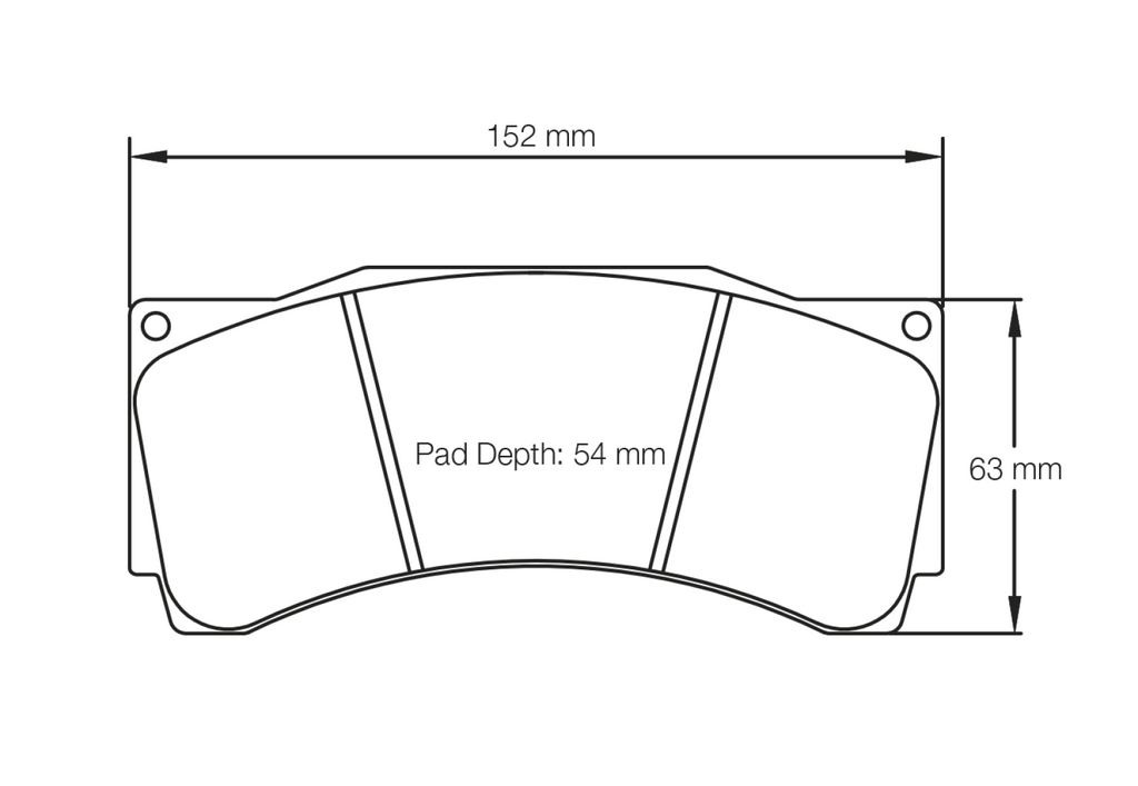 Pagid Racing 1904 RSL1 Compound Brake Pads