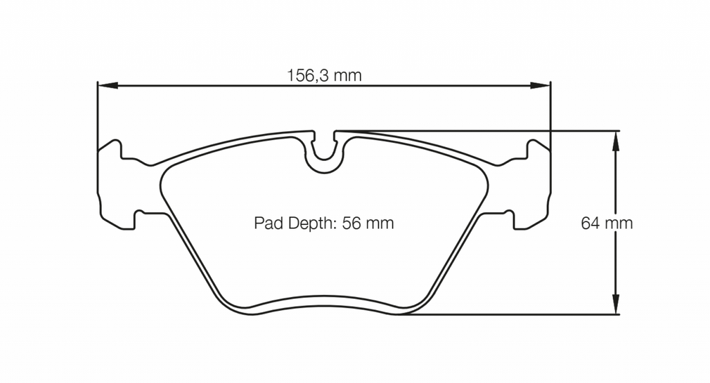 Pagid Racing 1295 RSL1 Compound Brake Pads