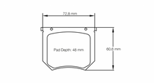 Load image into Gallery viewer, Pagid Racing 8032 RSH42 Compound Brake Pads