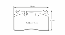 Load image into Gallery viewer, Pagid Racing 4943 RSC2 Compound Brake Pads