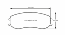 Load image into Gallery viewer, Pagid Racing 4920 RST1 Compound Brake Pads