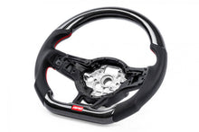 Load image into Gallery viewer, APR Steering Wheel - Carbon Fiber &amp; Perforated Leather - MK7 GTI/GLI Red (For Use Without Paddles)