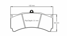 Load image into Gallery viewer, Pagid Racing 1903 RST2 Compound Brake Pads