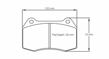 Carregar imagem no visualizador da galeria, Pagid Racing 1427 RSL1 Compound Brake Pads