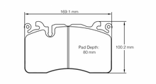 Carregar imagem no visualizador da galeria, Pagid Racing 8269 RSC1 Compound Brake Pads