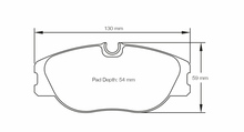 Load image into Gallery viewer, Pagid Racing 1702 RST3 Compound Brake Pads