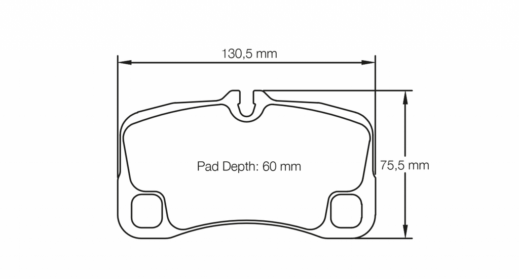 Pagid Racing 8008 RSL1 Compound Brake Pads