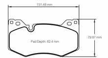 Carregar imagem no visualizador da galeria, Pagid Racing 8278 RSL1 Compound Brake Pads