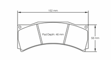 Load image into Gallery viewer, Pagid Racing 1813 RSL19 Compound Brake Pads
