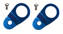Carregar imagem no visualizador da galeria, Torque Solution Radiator Mount Combo with Inserts (Blue) : Mitsubishi Evolution 7/8/9
