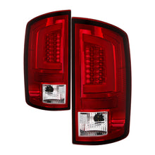 Carregar imagem no visualizador da galeria, Spyder 03-06 Dodge Ram 2500/3500 V3 Light Bar LED Tail Light - Red Clear (ALT-YD-DRAM02V3-LBLED-RC)