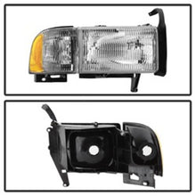 Carregar imagem no visualizador da galeria, xTune 94-01 Dodge Ram 1500 (Excl Sport) OEM Style Headlight w/Corner - OEM Right (HD-JH-DR94-OE-R)