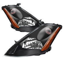 Carregar imagem no visualizador da galeria, Xtune Nissan Murano 03-07 (Not Hid Model) Crystal Headlights Black HD-JH-NMU03-AM-BK