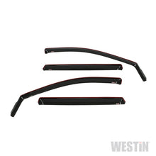 Carregar imagem no visualizador da galeria, Westin 2013-2018 Nissan Pathfinder Wade In-Channel Wind Deflector 4pc - Smoke