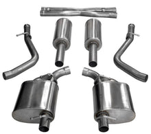 Carregar imagem no visualizador da galeria, Corsa 15-20 Dodge Charger/300 Sedan 3.6L 2.5in Cat-Back Dual Rear Exit (re-uses stock exhaust bezel)