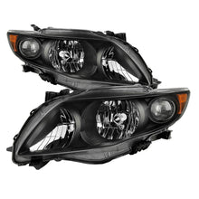 Carregar imagem no visualizador da galeria, xTune Toyota Corolla 2009-2010 OEM Style Headlights - Black HD-JH-TCO09-AM-BK