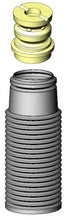 Carregar imagem no visualizador da galeria, KYB Shocks &amp; Struts Strut Boots Rear BMW 320 Series 1977-83 VOLKSWAGEN Jetta 1980-84 VOLKSWAGEN Rabb